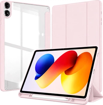 Чохол для планшета Xiaomi Redmi Pad 2 Pro 12.1" BeCover Soft Edge TPU з кріпленням для стилуса Pink (BC_716142)