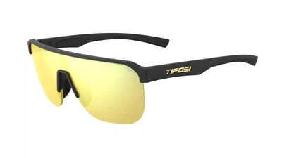 Окуляри Tifosi Sanctum SL Matte Black, лінзи Smoke Yellow Mirror (13%)