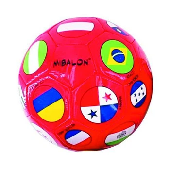 Мʼяч футбольний "Прапори" PU 320 г двошаровий (ЧЕРВОНИЙ) (TS01091996301111)