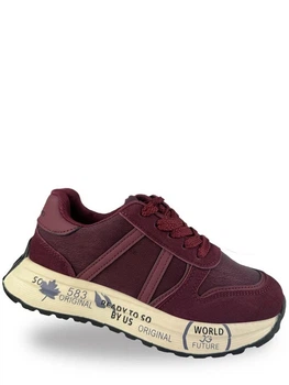Кроссовки Jong Golf CN11941-4 33 Бордовый