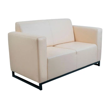 Диван Kansas 150×75×88 см екошкіра Soft Beige (металевий каркас)