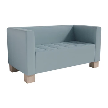 Диван Space 195×76×76 см екошкіра Soft Blue