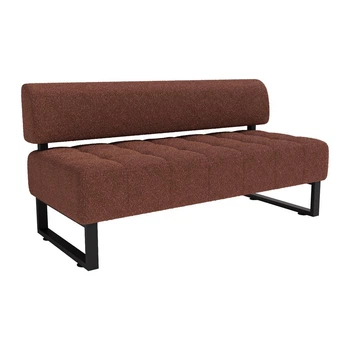 Диван Office зі спинкою 155×65×75 см Soft Terracotta