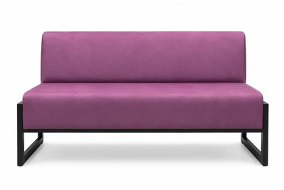 Диван Quadro Dusty Lilac 160×78×85 см (металевий каркас)