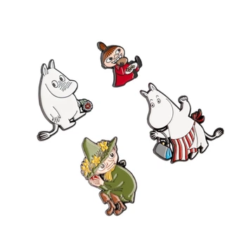 Набор значков Moomin Moments 4 шт (SET4P017)