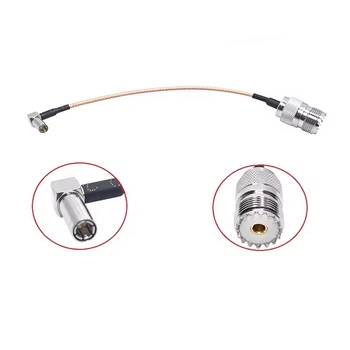 Пигтейл переходник Motorola Service – UHF female, кабель RG316 20 см (50 Ом)