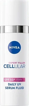 Сироватка Nivea Cellular Expert Filler Daily UV Fluid SPF 50+ з гіалуроновою кислотою 30 мл (9005800388656)