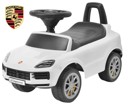 Дитяча машинка-каталка Milly Mally Porsche Cayenne S Біла (5907090701068)