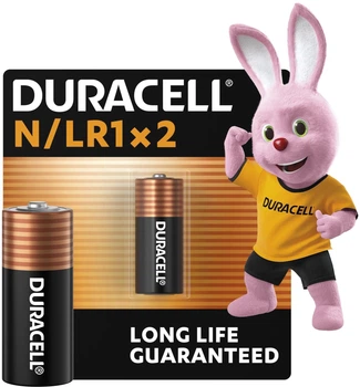 Щелочные батарейки Duracell Specialty N 1.5 В E90 / LR1 2 шт (5000394203983)