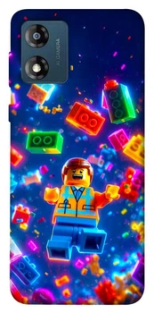 TPU чехол Demsky Lego для Motorola Moto E13