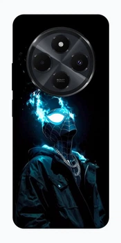 TPU чехол Demsky Black spiderman для Xiaomi Redmi 14C / Poco C75