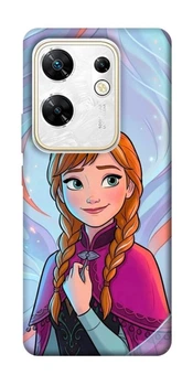TPU чехол Demsky Frozen Anna для Infinix Zero 30 4G
