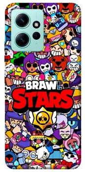 TPU чехол Demsky Brawl stars для Xiaomi Redmi Note 12 4G