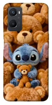 TPU чохол Demsky Stitch teddy bears для Oppo A96