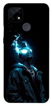 TPU чехол Demsky Black spiderman для Realme C21