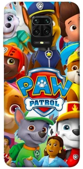TPU чохол Demsky Paw Patrol для Xiaomi Redmi Note 9s / Note 9 Pro / Note 9 Pro Max