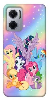 TPU чехол Demsky Little pony для Xiaomi Redmi Note 11E