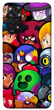 TPU чехол Demsky Brawl для Xiaomi Redmi Note 11 (Global) / Note 11S