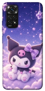 TPU чехол Demsky Kuromi sleppy для Xiaomi Redmi Note 11 (Global) / Note 11S