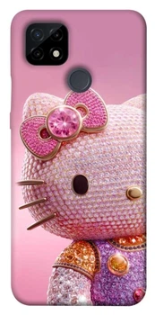 TPU чехол Demsky Hello kitty diamond для Realme C21