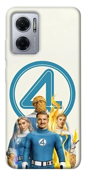 TPU чехол Demsky Fantastic four для Xiaomi Redmi Note 11E