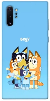 TPU чехол Demsky Bluey family для Samsung Galaxy Note 10 Plus