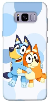 TPU чехол Demsky Bluey and bingo для Samsung G955 Galaxy S8 Plus