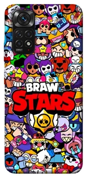 TPU чехол Demsky Brawl stars для Xiaomi Redmi Note 11 (Global) / Note 11S