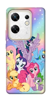 TPU чехол Demsky Little pony для Infinix Zero 30 4G