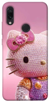 TPU чехол Demsky Hello kitty diamond для Xiaomi Redmi Note 7 / Note 7 Pro / Note 7s