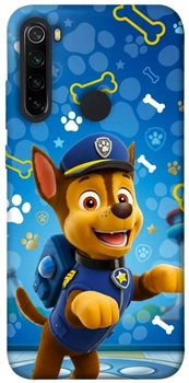 TPU чехол Demsky Paw Patrol Chase для Xiaomi Redmi Note 8