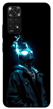 TPU чехол Demsky Black spiderman для Xiaomi Redmi Note 11 (Global) / Note 11S