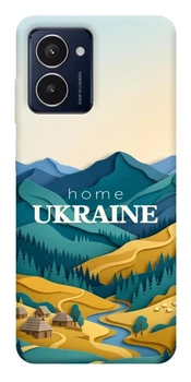 TPU чехол Demsky Ukraine home для HMD Pulse Pro