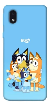 TPU чехол Demsky Bluey family для Samsung Galaxy M01 Core / A01 Core