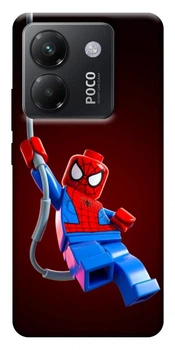 TPU чехол Demsky Lego spider для Xiaomi Poco M7 Pro 5G