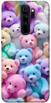 TPU чехол Demsky Teddy bears для Xiaomi Redmi Note 8 Pro