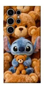 TPU чохол Demsky Stitch teddy bears для Samsung Galaxy S25 Ultra