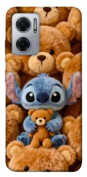 TPU чехол Demsky Stitch teddy bears для Xiaomi Redmi Note 11E