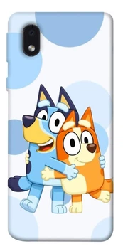 TPU чехол Demsky Bluey and bingo для Samsung Galaxy M01 Core / A01 Core