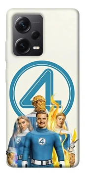 TPU чехол Demsky Fantastic four для Xiaomi Redmi Note 12 Pro+ 5G