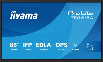 Монітор інтерактивний 86" iiyama ProLite TE8615A-B2AG