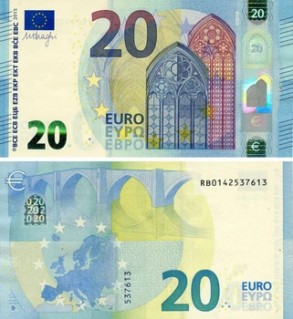 Банкнота Германия 20 евро 2015 RB R010 UNC