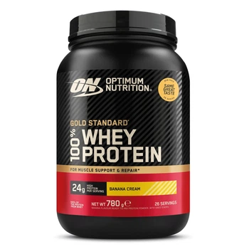 Сывороточный протеин Optimum Nutrition Gold Standard 100% Whey EU, 780 грамм - Банановый крем