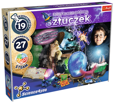 Zestaw do eksperymentów naukowych Trefl Science 4 You Fabryka czarodziejskich sztuczek (5900511615302)