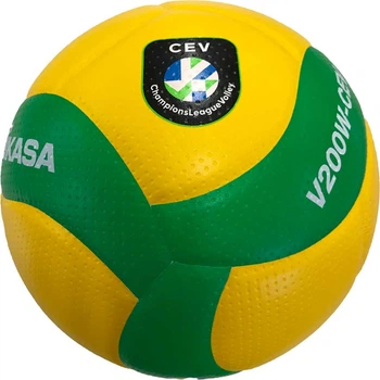 Мяч волейбольный Mikasa V200W-CEV, Синий, Размер (EU) – 5