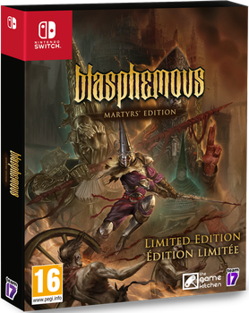 Гра Nintendo Switch Blasphemous: Martyr's Limited Edition (Картридж) (4041417862122)