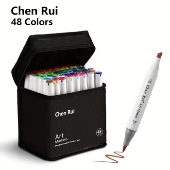 Маркери спиртові Chen Rui, 48 кольорів