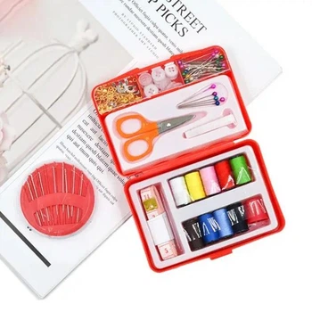 Швейный набор Insta Sewing Kit Tasy to Thread для шитья в коробке Красный