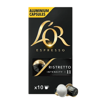 Капсулы Nespresso L'OR Ristretto неспрессо лер ристретто 10 шт алюминий