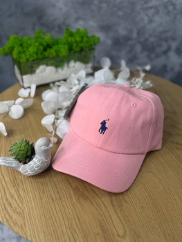 Кепка Polo Ralph Lauren модная на лето розовый